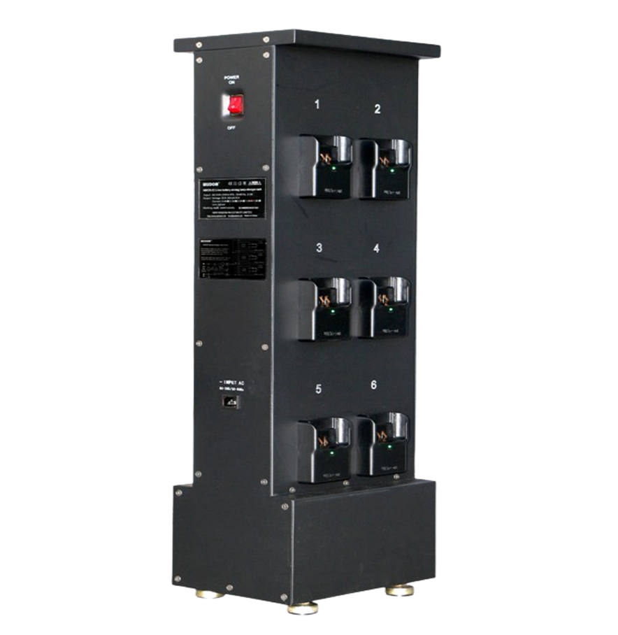 cargador multiple lamparas mineras wisdom comisub