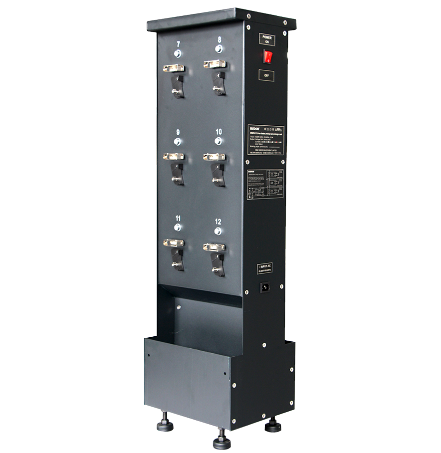 cargador multiple lamparas mineras wisdom comisub